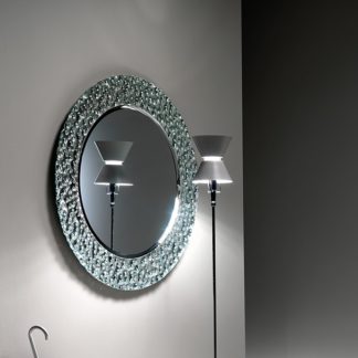 1 FIAM design spiegel Venus rond D126 design by Vittorio Livi