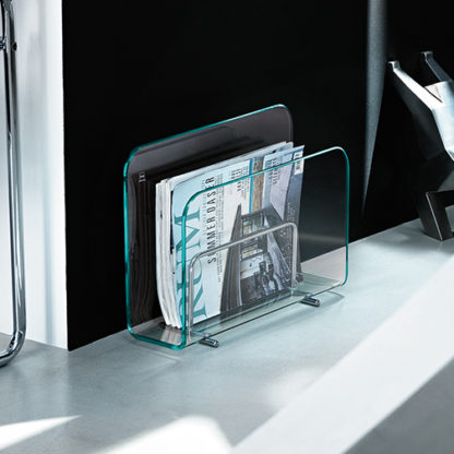 FIAM glazen lectuurbak Vogue design by Roberto Paoli