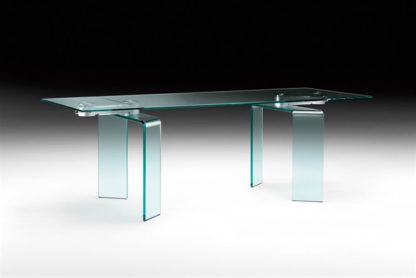 FIAM glazen eettafel Ray Plus design by Bartoli Design