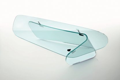 FIAM glazen bureau Graph design by Xavier Lust